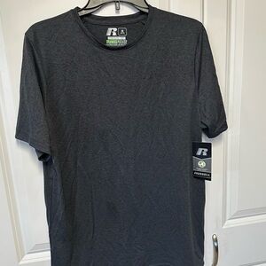 Russell Athletic Men's Charcoal dri-fit T-Shirt Medium (38-40)